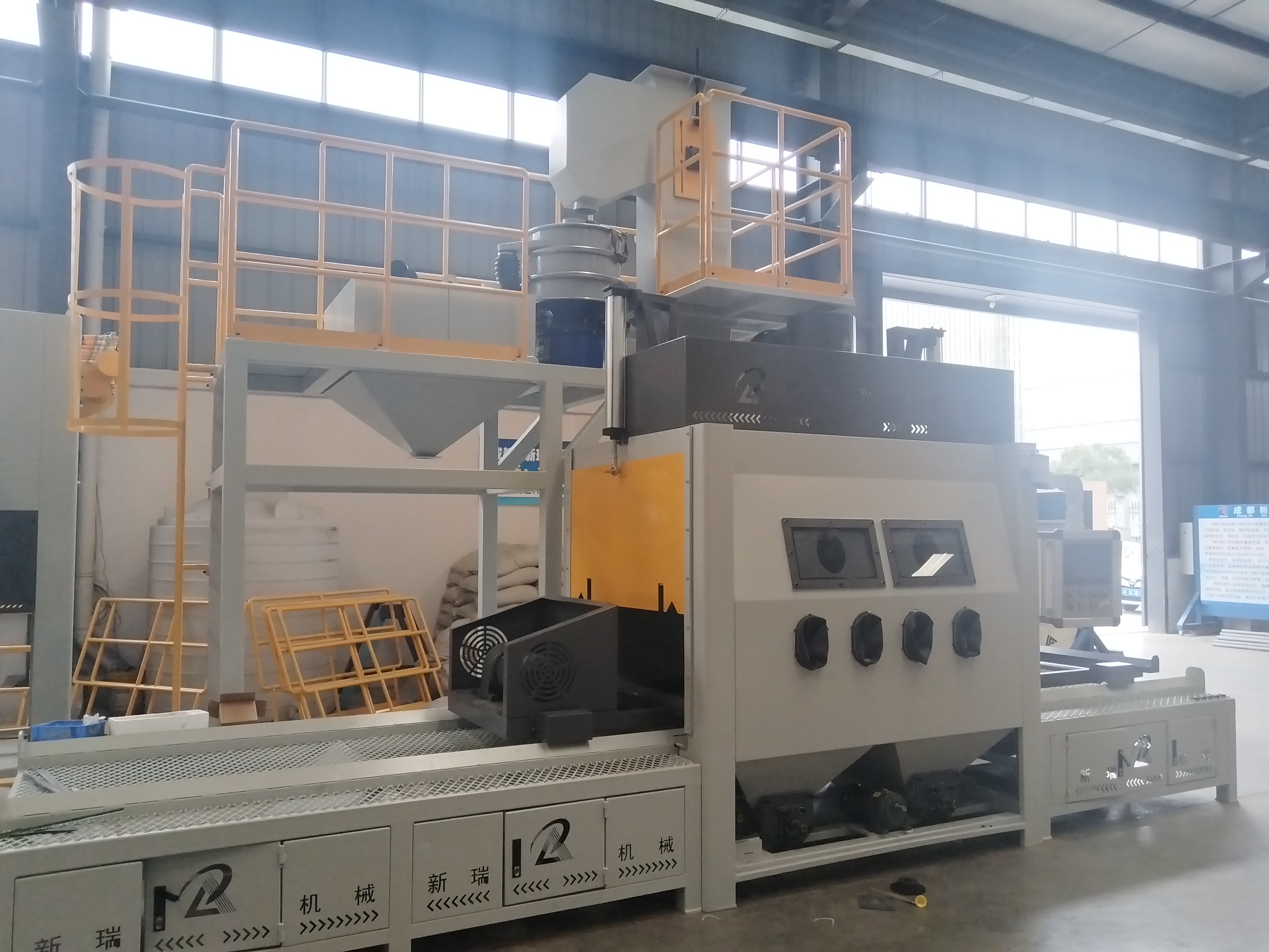 輕松搞定表面處理，輸送式自動(dòng)噴砂機(jī)來(lái)助力